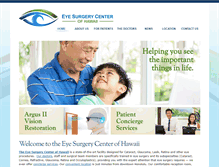 Tablet Screenshot of eyesurgeryhi.com